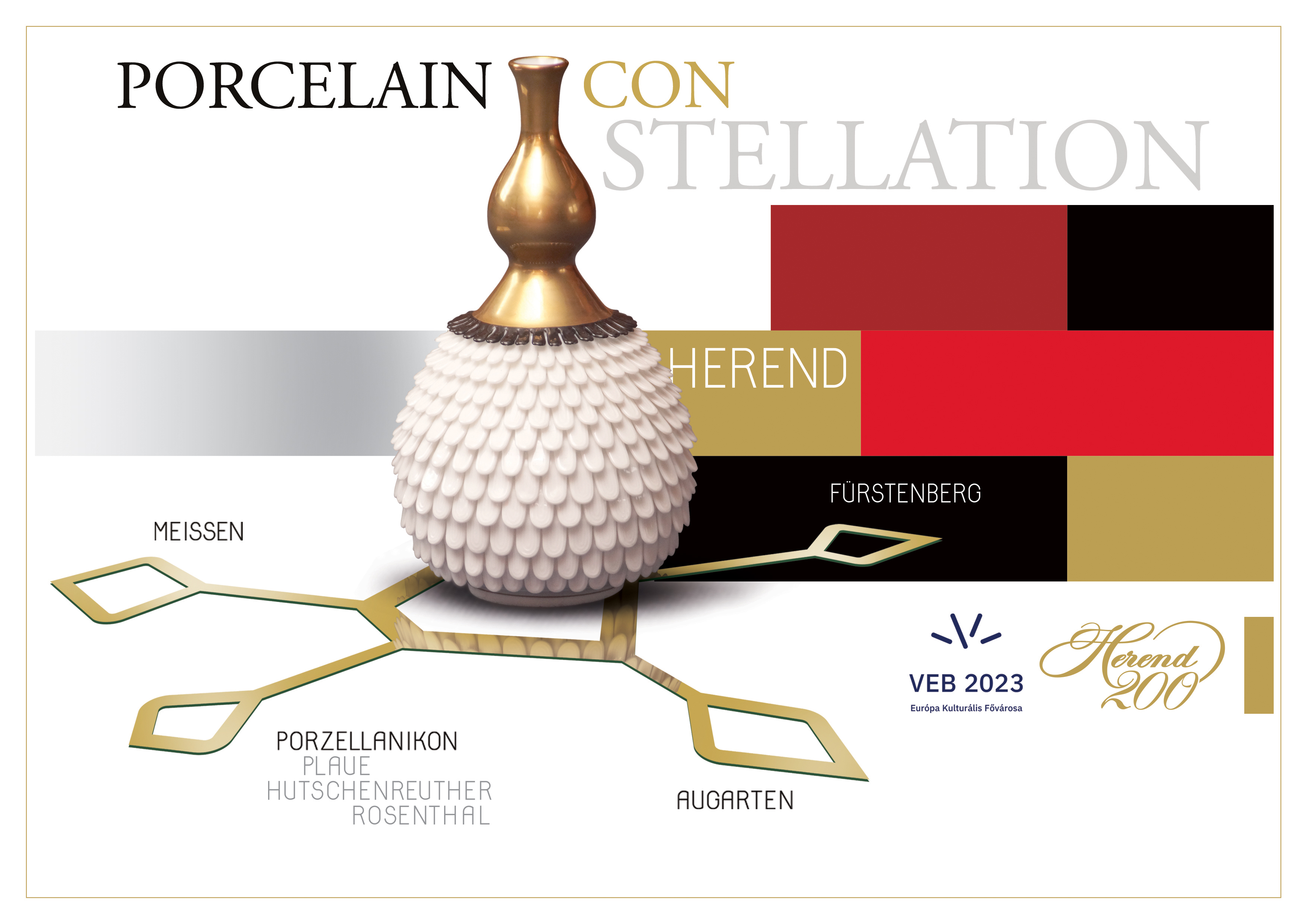 Temporary Exhibition of Herend Porcelain Museum Herendi Porcelán