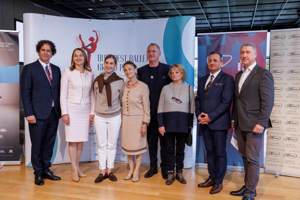 Herend porcelain in the splendour of international ballet – full house press conference accompanying Budapest Ballet Grand Prix 2025